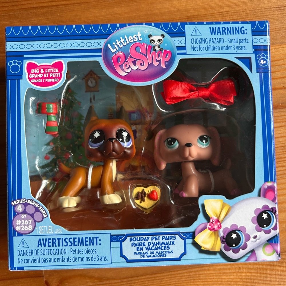 Littlest Pet Shop Series 4 Great Dane and Dachshund